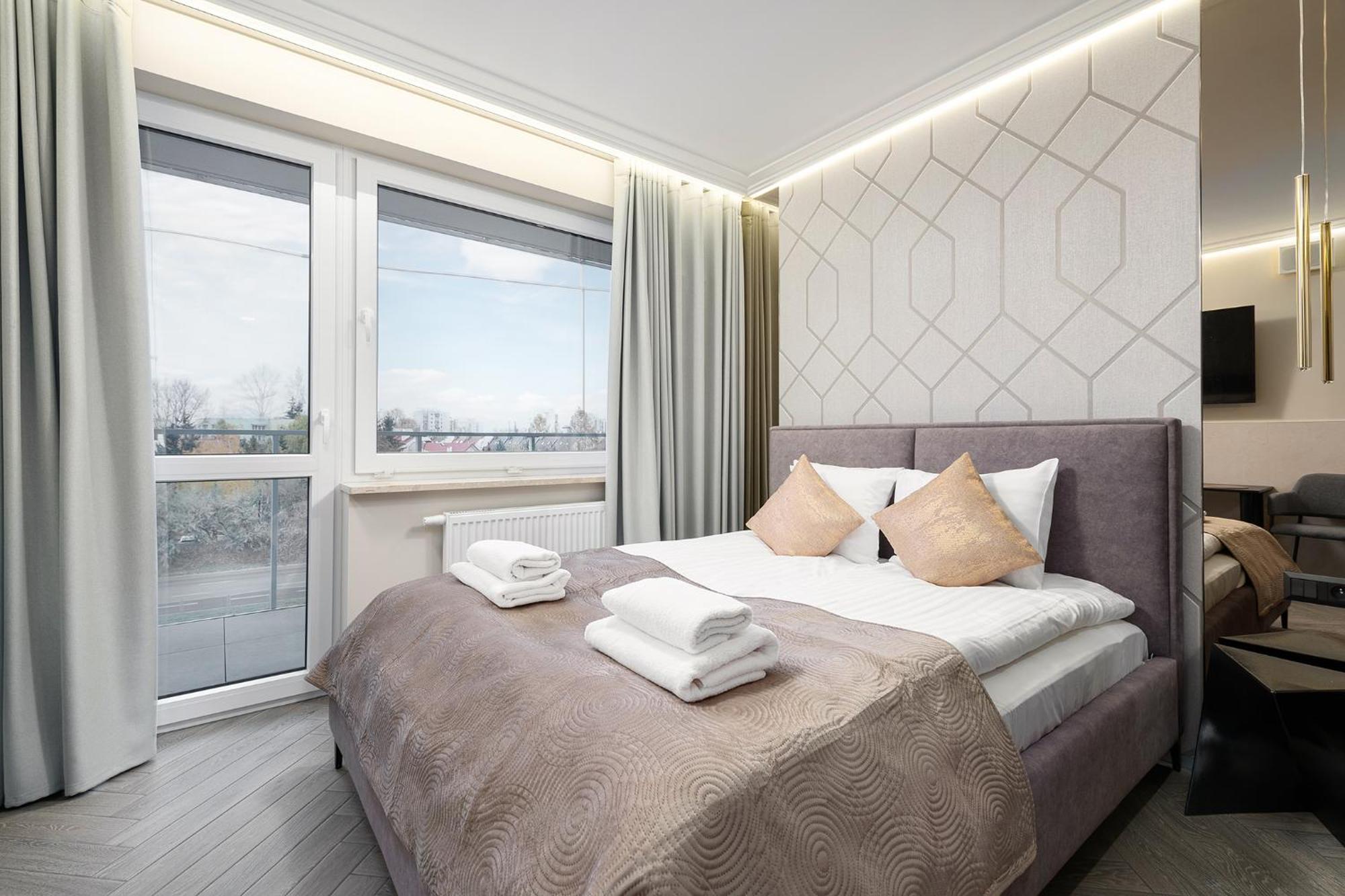 Rentplanet - Apartamenty Pileckiego Варшава Екстериор снимка
